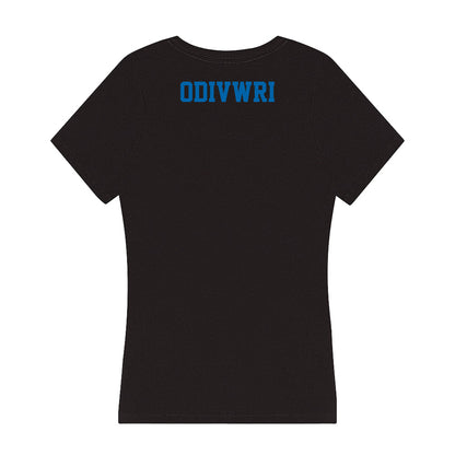 MTSU - NCAA Women's Track & Field : Laura Odivwri - Women's V-Neck T-Shirt-1