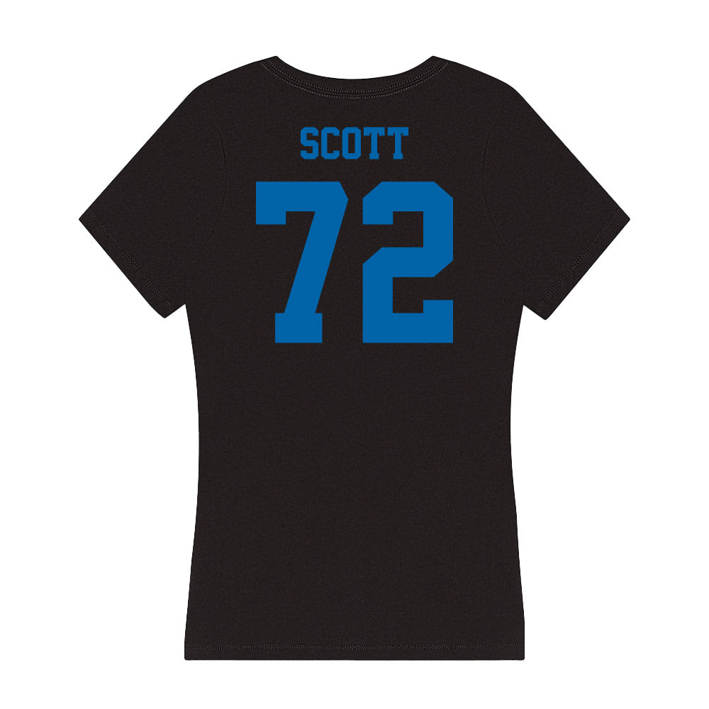 MTSU - NCAA Football : Morgan Scott - Women's V-Neck T-Shirt-1