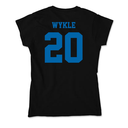 MTSU - NCAA Men's Basketball : Savon Wykle - Soft Style Women’s T-Shirt-1