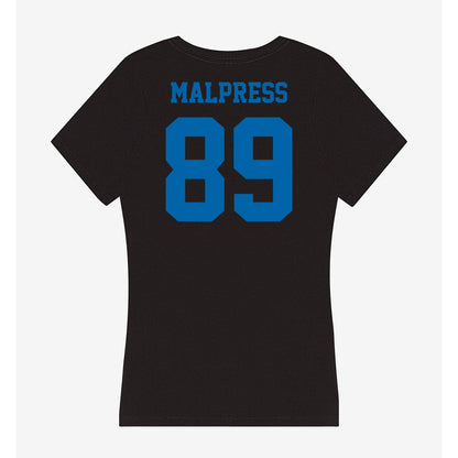 MTSU - NCAA Football : Darnell Malpress - Women's V-Neck T-Shirt-1