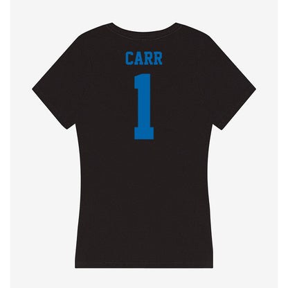 MTSU - NCAA Women's Volleyball : Logan Carr - Women's V-Neck T-Shirt-1