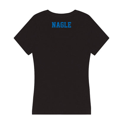 MTSU - NCAA Men's Track & Field : Brendan Nagle - Women's V-Neck T-Shirt-1