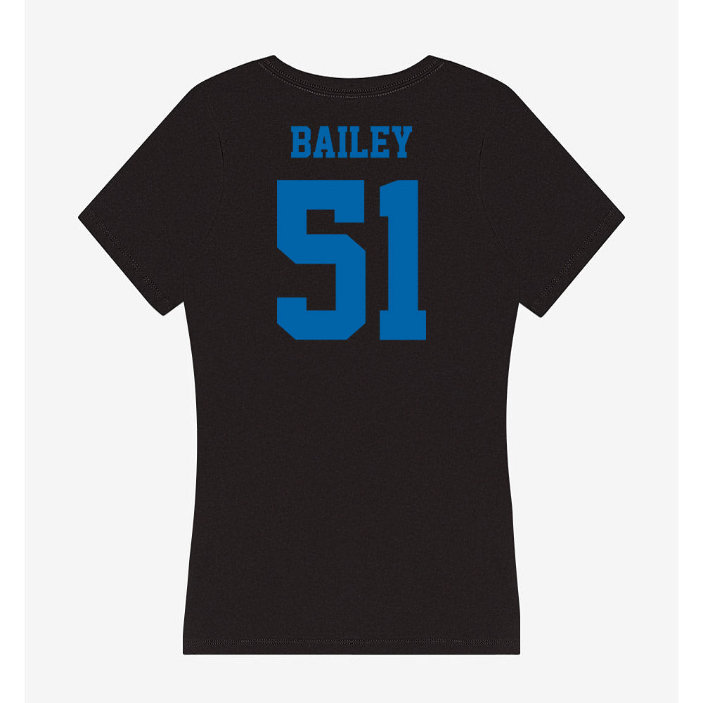 MTSU - NCAA Football : Amarrien Bailey - Women's V-Neck T-Shirt-1