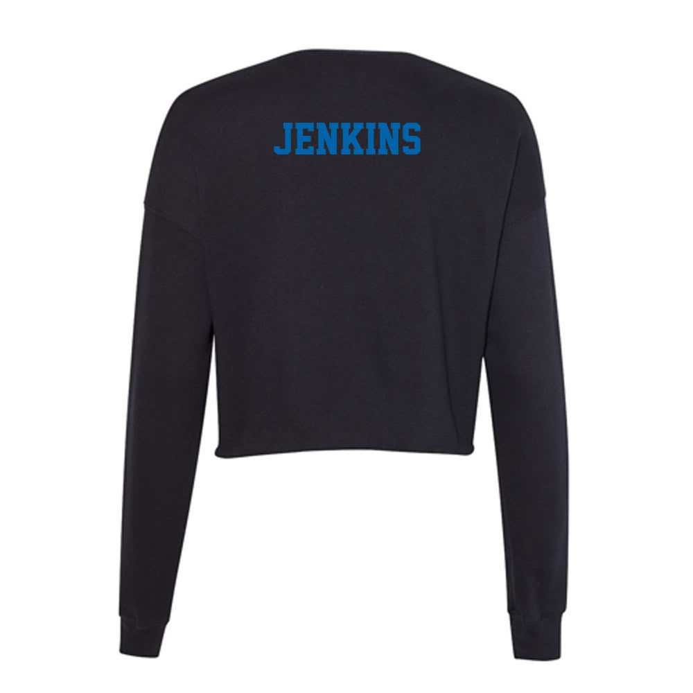 MTSU - NCAA Men's Track & Field : Jamaree Jenkins - Women's Cropped Crew Fleece-1