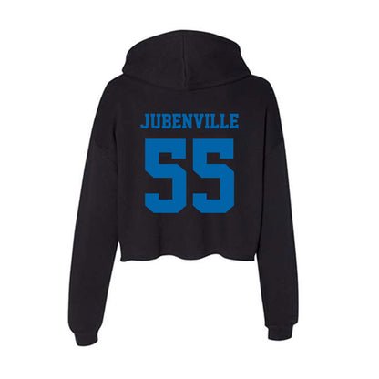 MTSU - NCAA Men's Basketball : Jack Jubenville - Women's Crop Fleece Hoodie-1