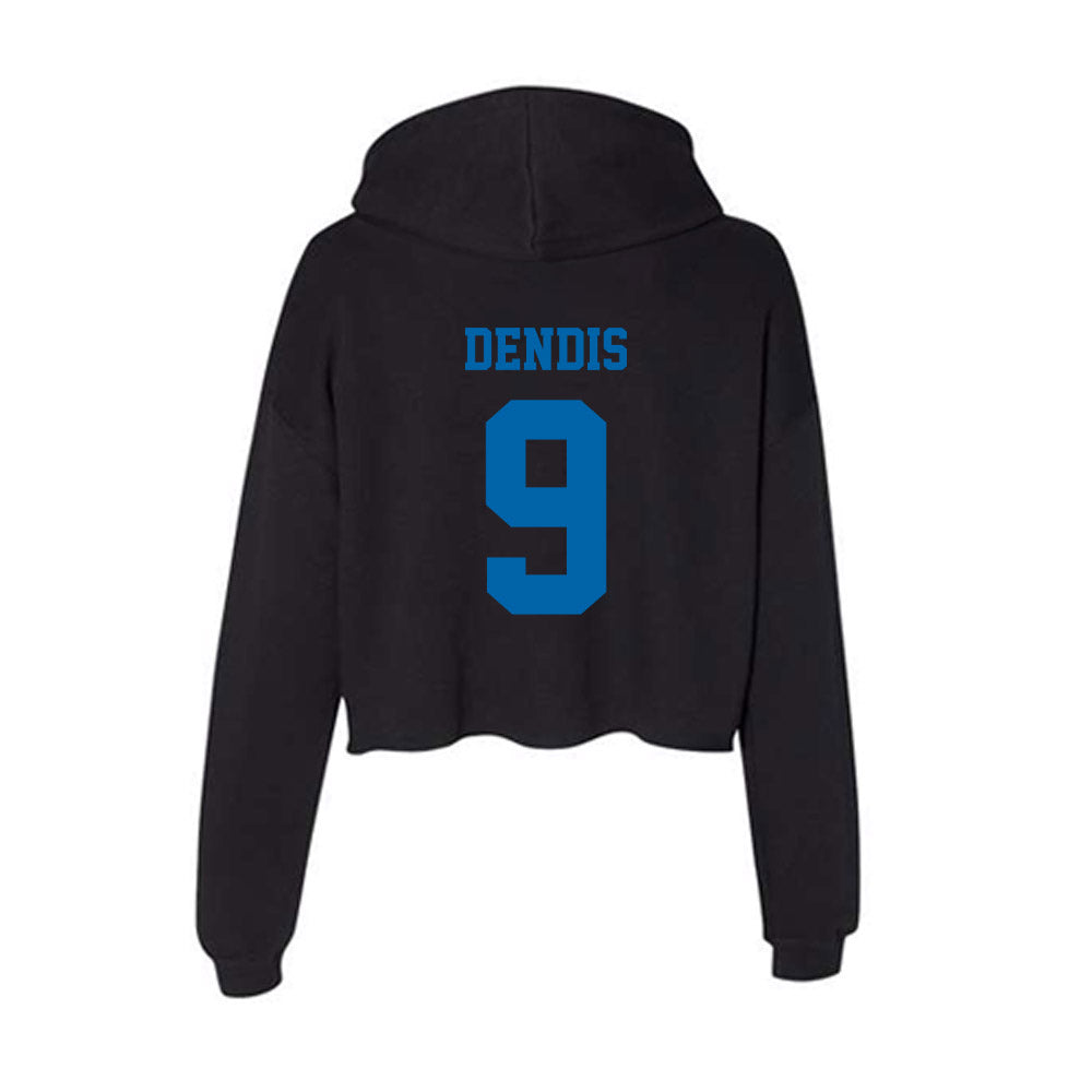 MTSU - NCAA Women's Soccer : Alexis Dendis - Women's Crop Fleece Hoodie-1