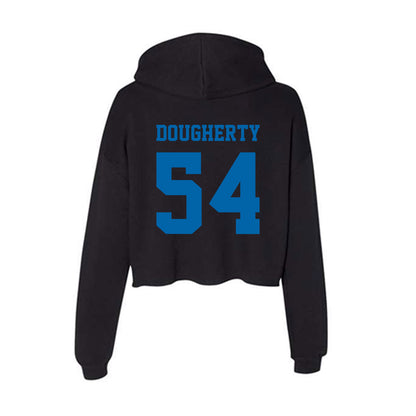 MTSU - NCAA Football : Connor Dougherty - Women's Crop Fleece Hoodie-1