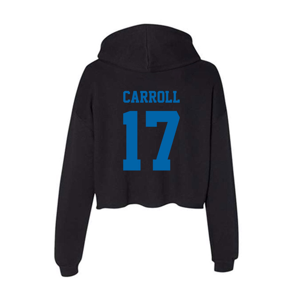 MTSU - NCAA Women's Soccer : Allison Carroll - Women's Crop Fleece Hoodie-1