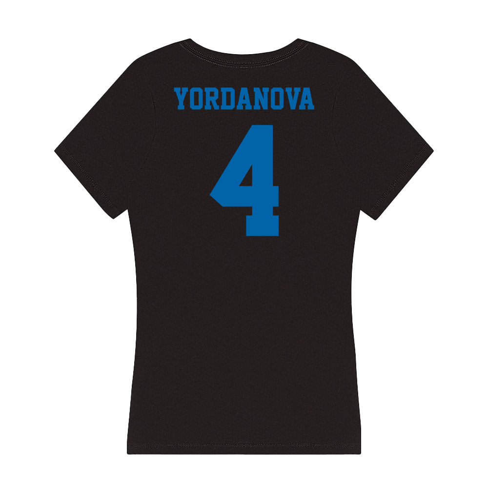 MTSU - NCAA Women's Soccer : Yana Yordanova - Women's V-Neck T-Shirt-1