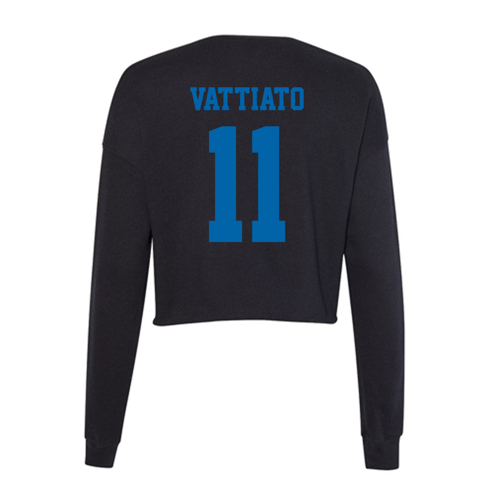 MTSU - NCAA Football : Nicholas Vattiato - Women's Cropped Crew Fleece-1