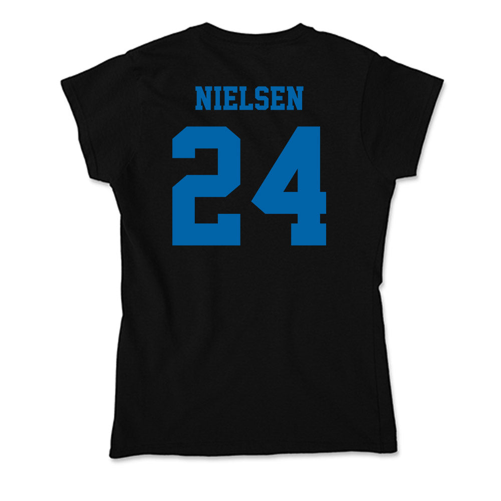 MTSU - NCAA Women's Soccer : Sascha Nielsen - Soft Style Women’s T-Shirt-1