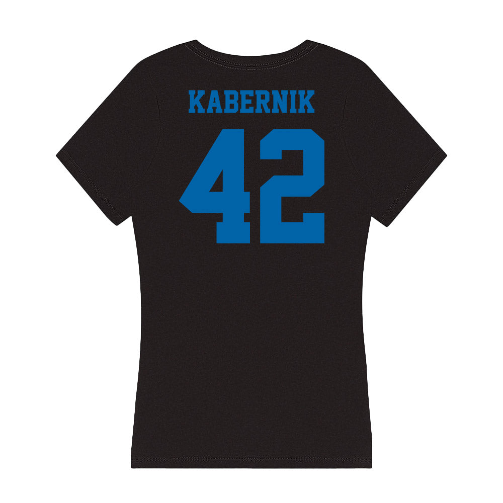 MTSU - NCAA Women's Basketball : Stanislava Kabernik - Women's V-Neck T-Shirt-1