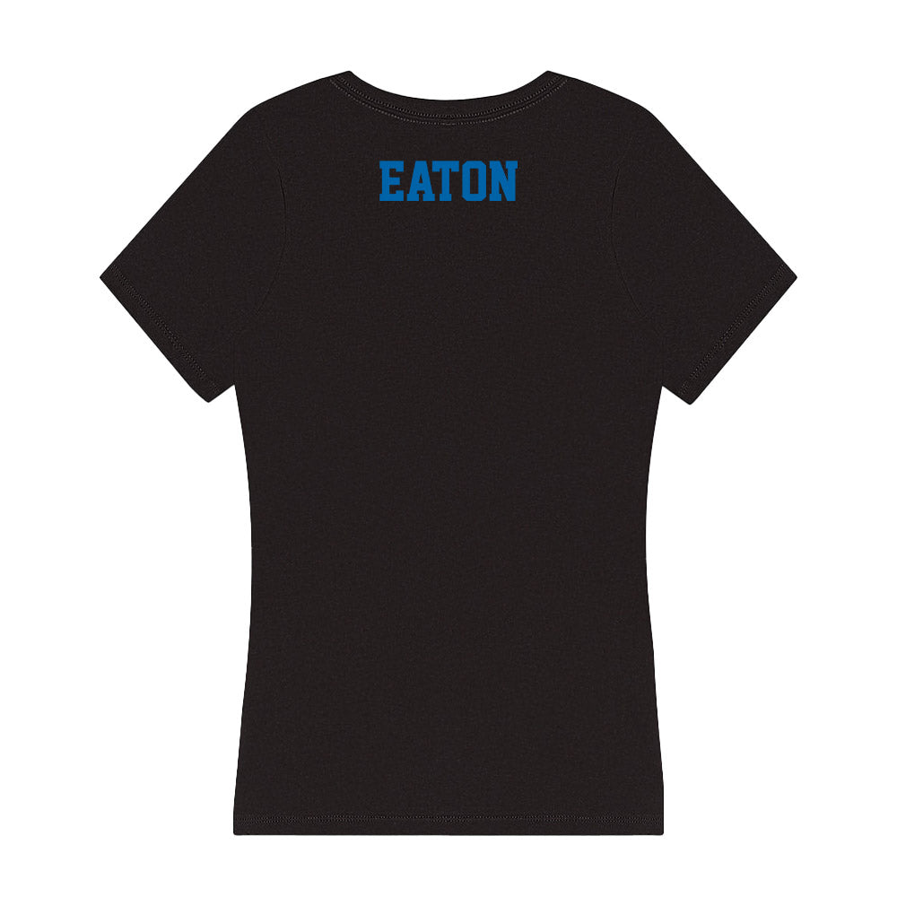 MTSU - NCAA Men's Track & Field : Jamir Eaton - Women's V-Neck T-Shirt-1