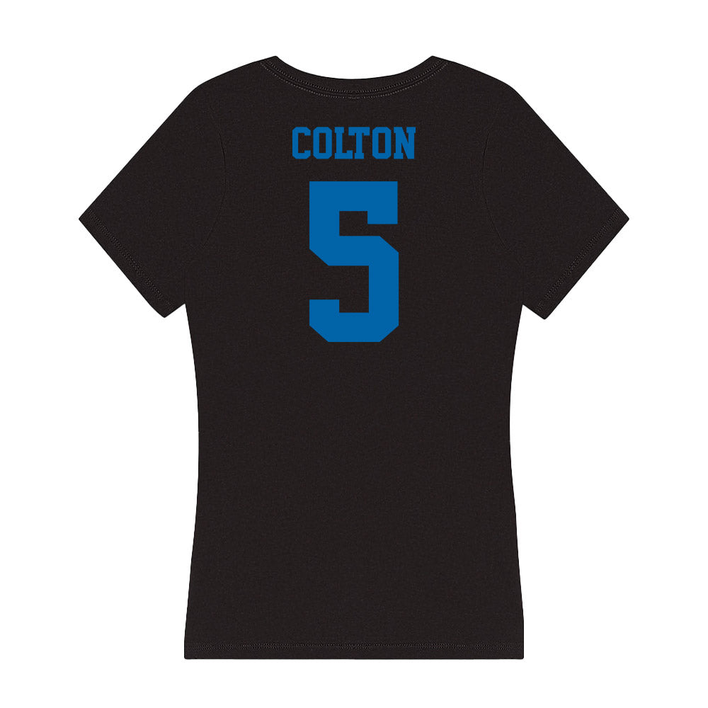 MTSU - NCAA Women's Soccer : Ryan Colton - Women's V-Neck T-Shirt-1