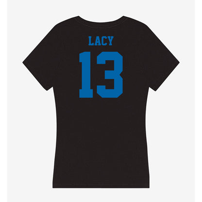 MTSU - NCAA Football : Cam Lacy - Women's V-Neck T-Shirt-1