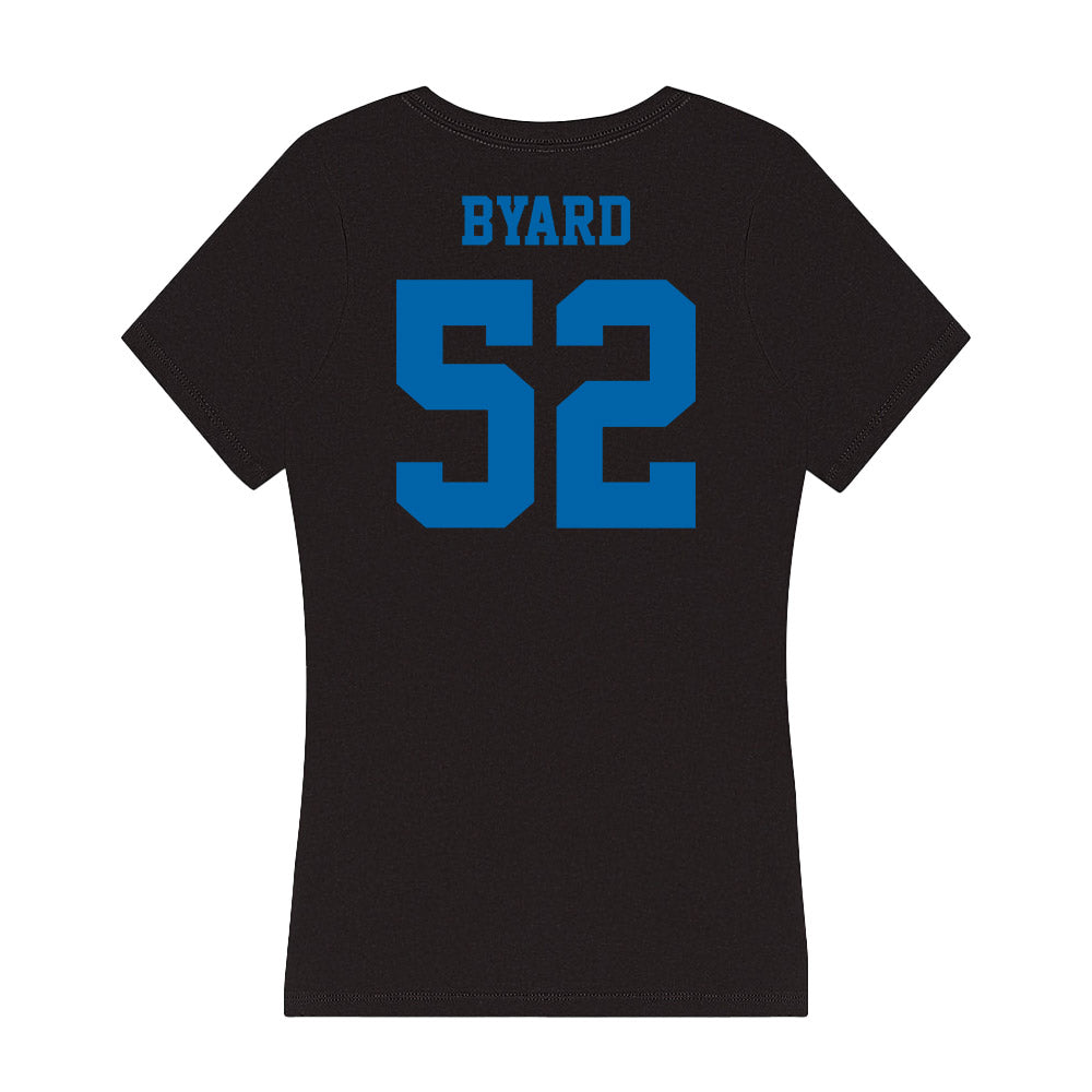 MTSU - NCAA Football : Muaaz Byard - Women's V-Neck T-Shirt-1