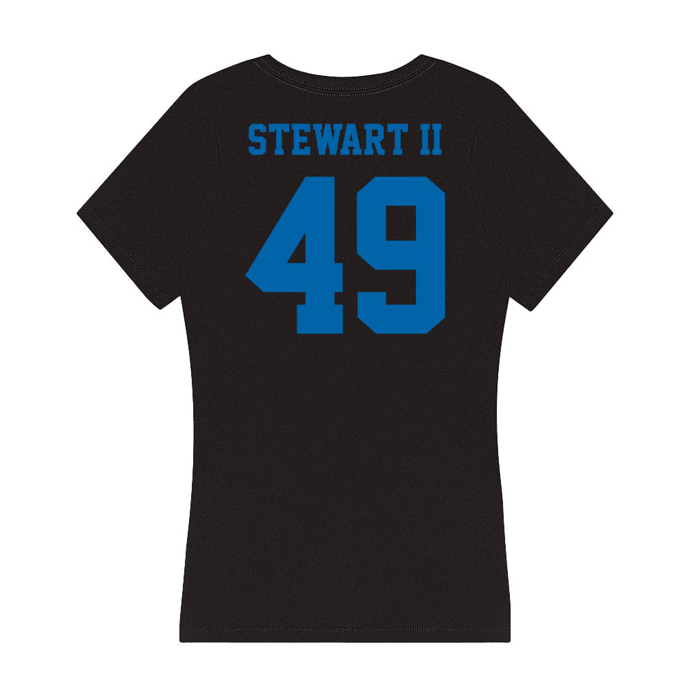 MTSU - NCAA Football : James Stewart II - Women's V-Neck T-Shirt-1