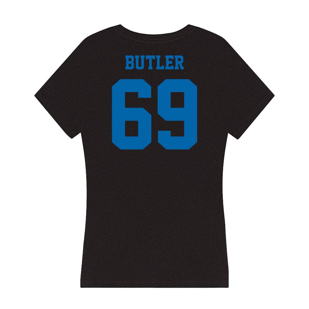 MTSU - NCAA Football : Brody Butler - Women's V-Neck T-Shirt-1