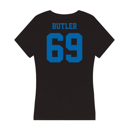 MTSU - NCAA Football : Brody Butler - Women's V-Neck T-Shirt-1