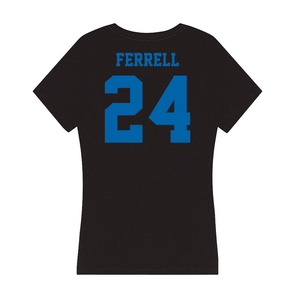 MTSU - NCAA Football : Trevon Ferrell - Women's V-Neck T-Shirt-1