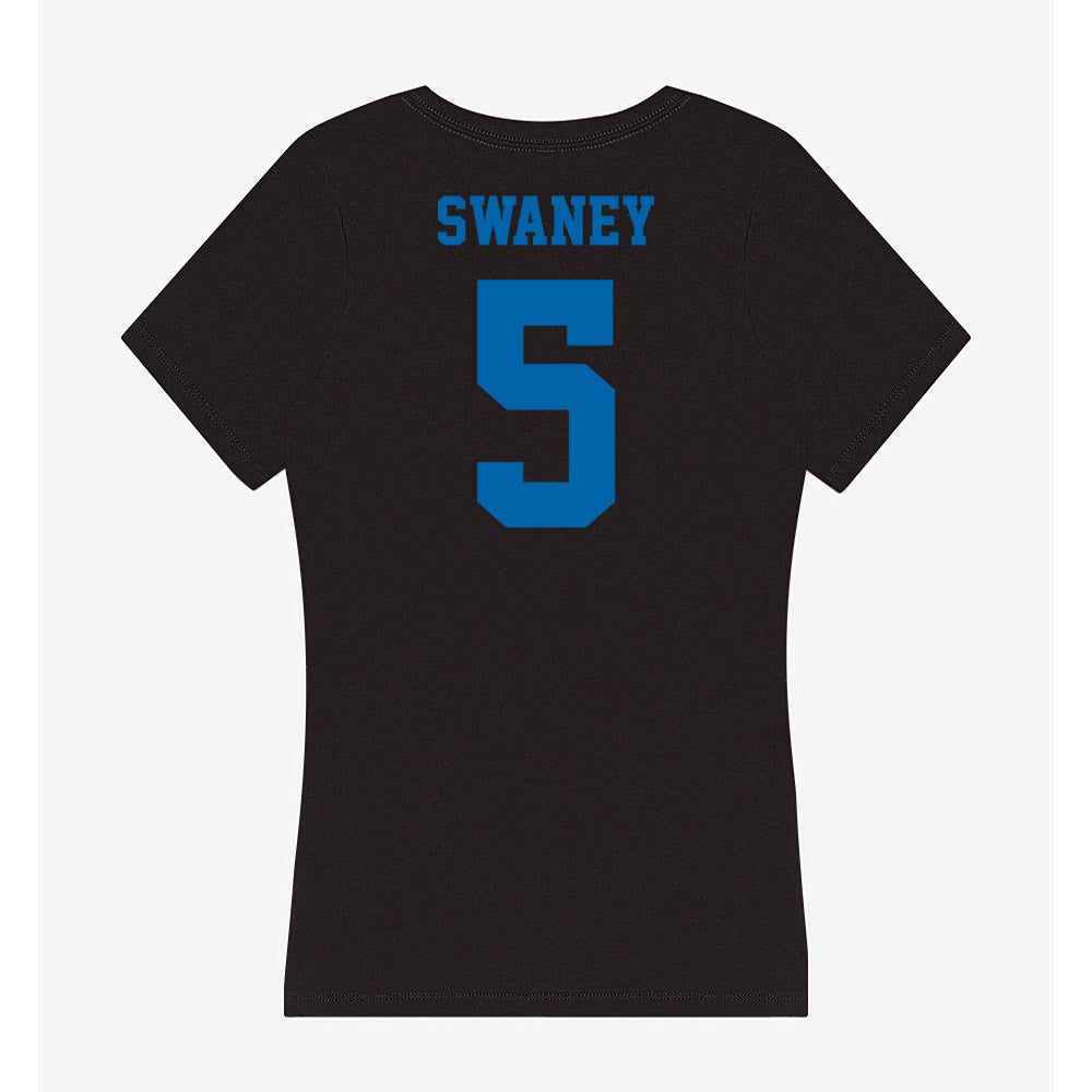 MTSU - NCAA Women's Basketball : Carsyn Swaney - Women's V-Neck T-Shirt-1