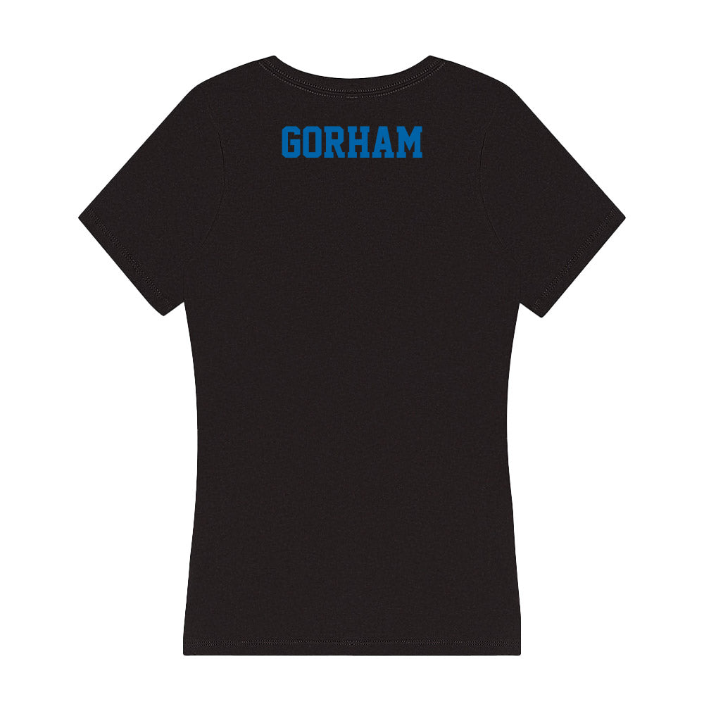 MTSU - NCAA Women's Cross Country : Hailee Gorham - Women's V-Neck T-Shirt-1