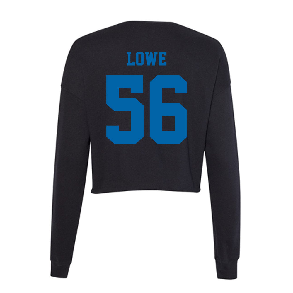 MTSU - NCAA Football : Jayson Lowe - Women's Cropped Crew Fleece-1