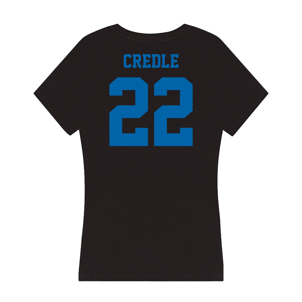 MTSU - NCAA Football : Jaiden Credle - Women's V-Neck T-Shirt-1