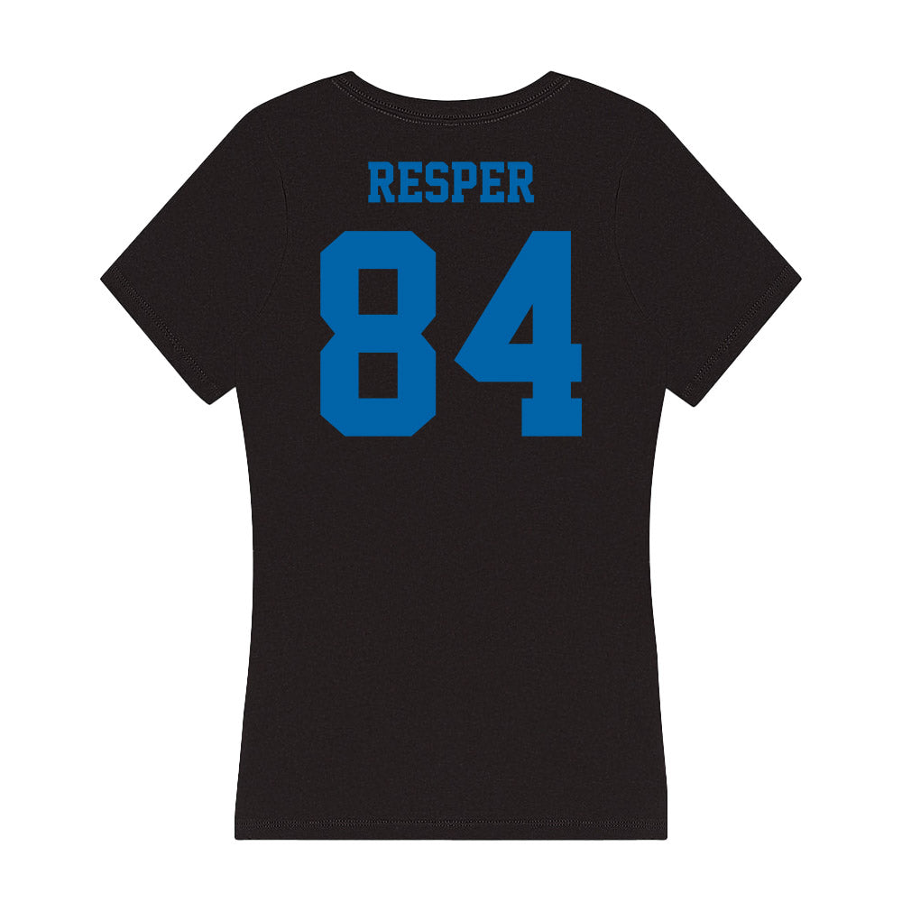 MTSU - NCAA Football : Tyson Resper - Women's V-Neck T-Shirt-1