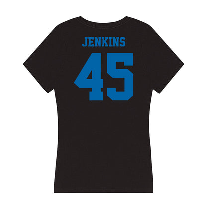 MTSU - NCAA Baseball : Will Jenkins - Women's V-Neck T-Shirt-1