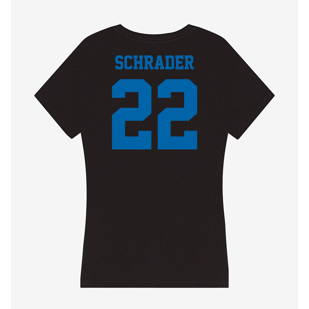 MTSU - NCAA Women's Volleyball : Aowyn Schrader - Women's V-Neck T-Shirt-1
