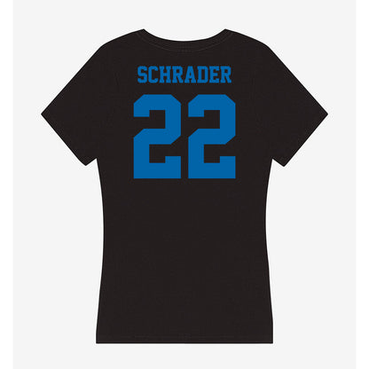 MTSU - NCAA Women's Volleyball : Aowyn Schrader - Women's V-Neck T-Shirt-1