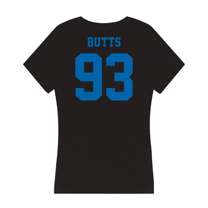 MTSU - NCAA Football : Aidan Butts - Women's V-Neck T-Shirt-1