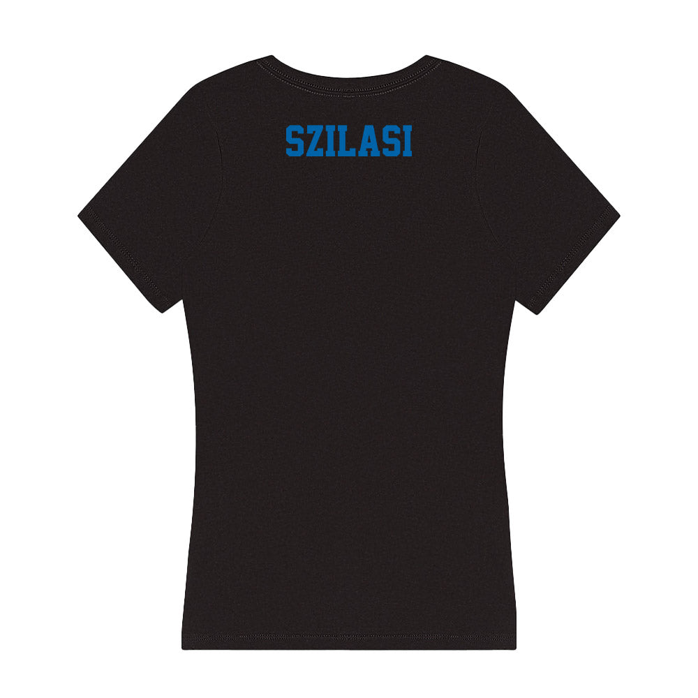 MTSU - NCAA Women's Tennis : Cara Szilasi - Women's V-Neck T-Shirt-1