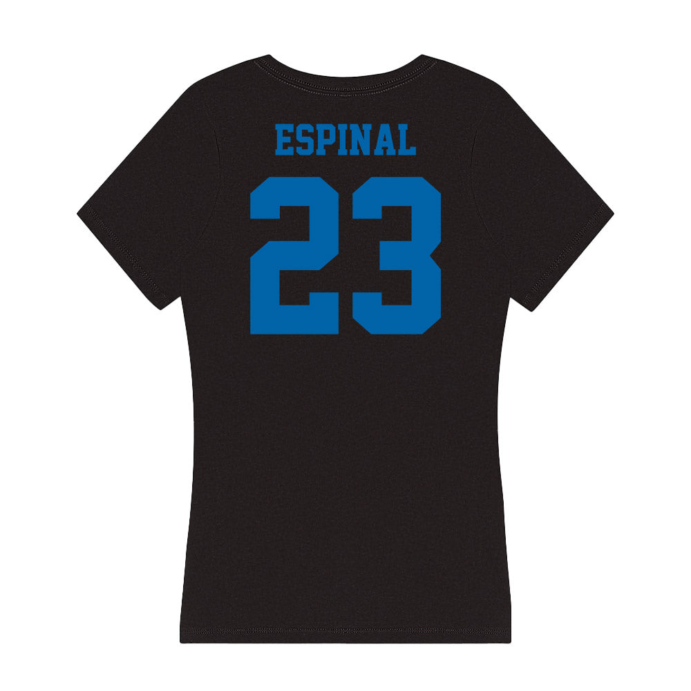 MTSU - NCAA Softball : Jesyne Espinal - Women's V-Neck T-Shirt-1