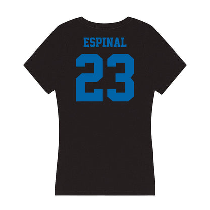 MTSU - NCAA Softball : Jesyne Espinal - Women's V-Neck T-Shirt-1