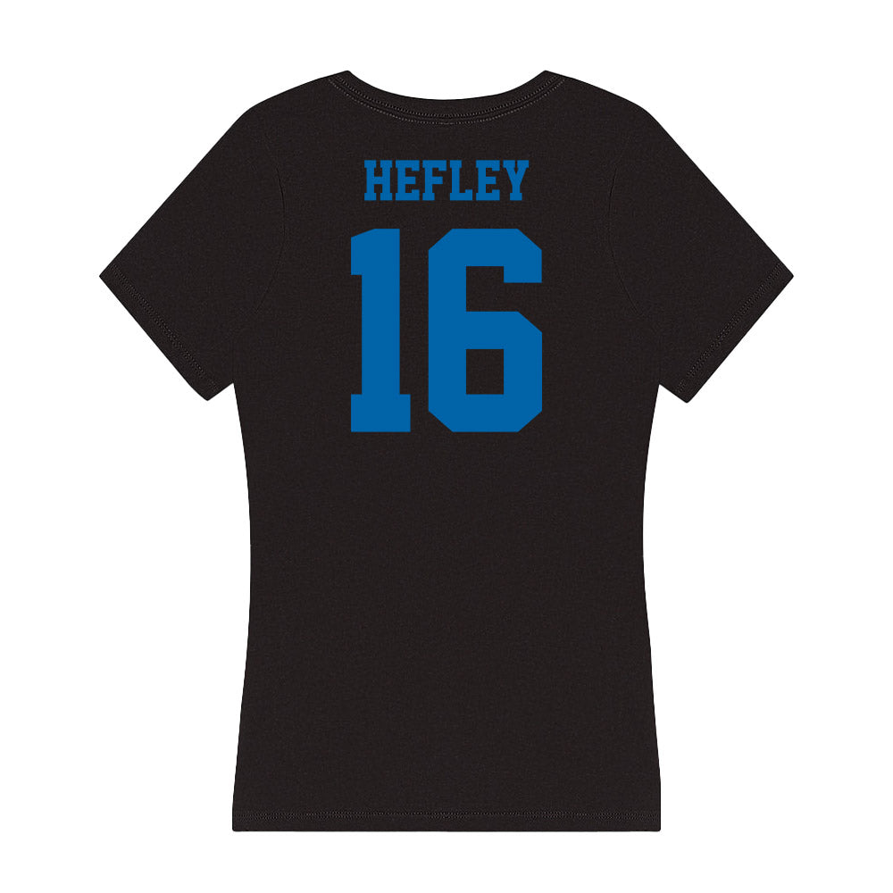 MTSU - NCAA Football : Ren Hefley - Women's V-Neck T-Shirt-1