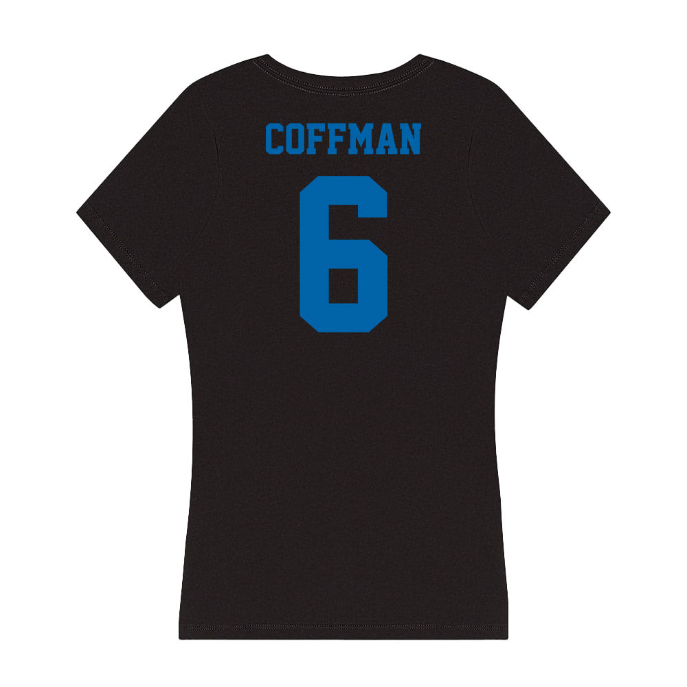 MTSU - NCAA Softball : Bryanna Coffman - Women's V-Neck T-Shirt-1