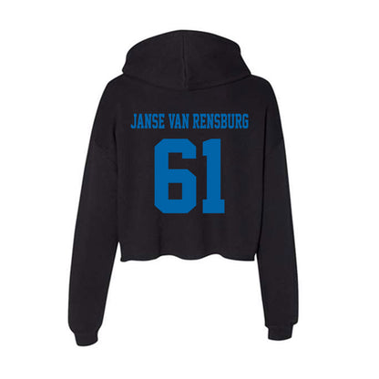 MTSU - NCAA Football : Otto Janse Van Rensburg - Women's Crop Fleece Hoodie-1