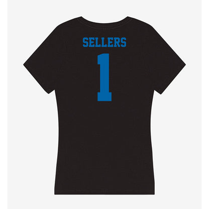 MTSU - NCAA Women's Soccer : Ella Sellers - Women's V-Neck T-Shirt-1