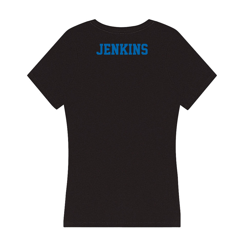 MTSU - NCAA Men's Track & Field : Jamaree Jenkins - Women's V-Neck T-Shirt-1