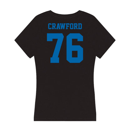 MTSU - NCAA Football : Shamar Crawford - Women's V-Neck T-Shirt-1