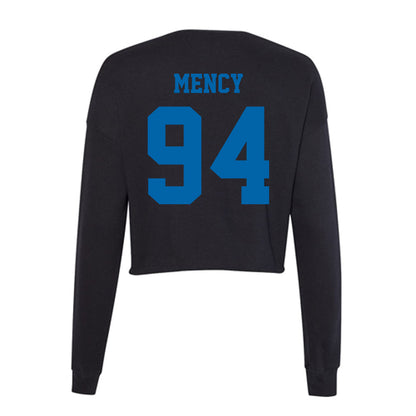 MTSU - NCAA Football : Ralph Mency - Women's Cropped Crew Fleece-1