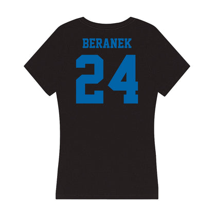 MTSU - NCAA Baseball : Bryant Beranek - Women's V-Neck T-Shirt-1