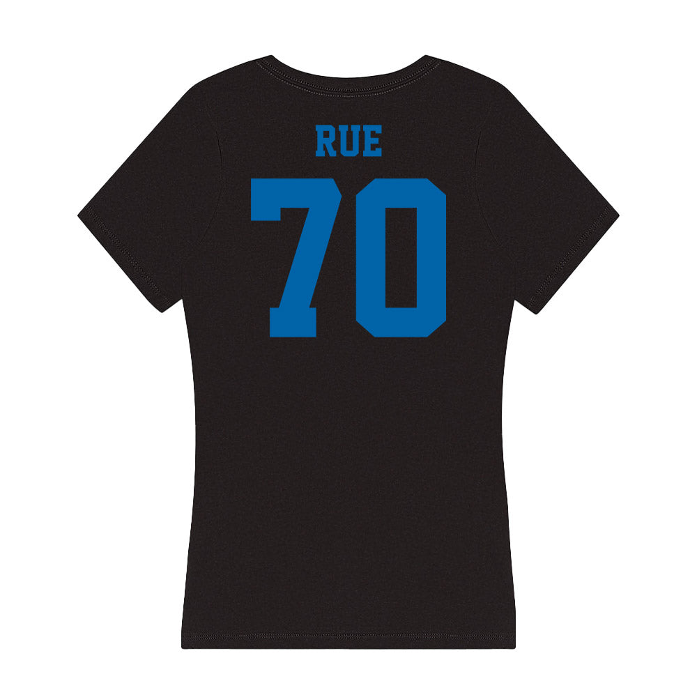 MTSU - NCAA Football : Isaac Rue - Women's V-Neck T-Shirt-1