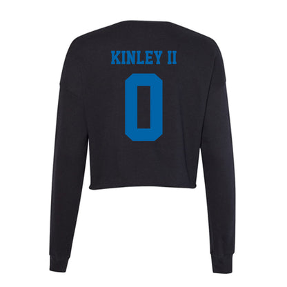 MTSU - NCAA Football : Richard Kinley II - Women's Cropped Crew Fleece-1