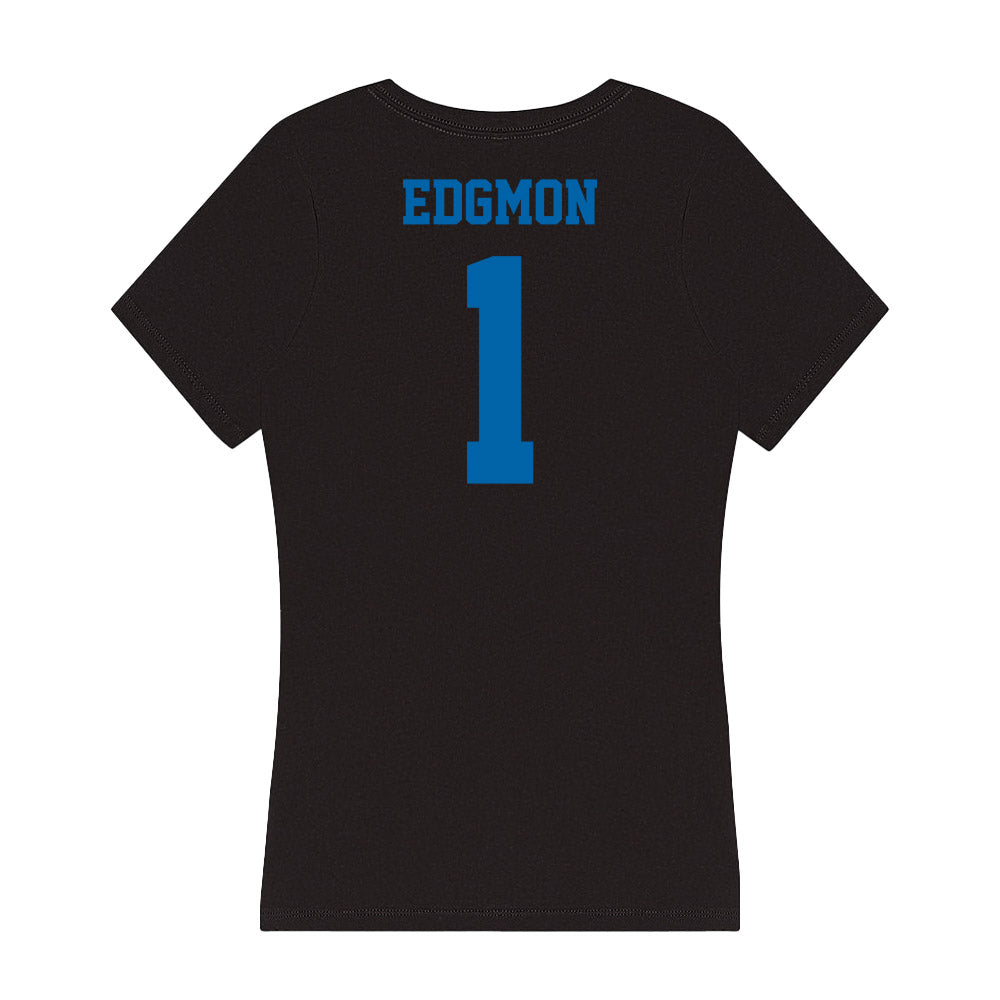 MTSU - NCAA Softball : Addy Edgmon - Women's V-Neck T-Shirt-1