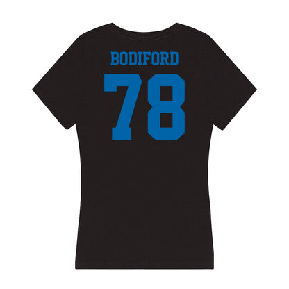 MTSU - NCAA Football : Jshun Bodiford - Women's V-Neck T-Shirt-1