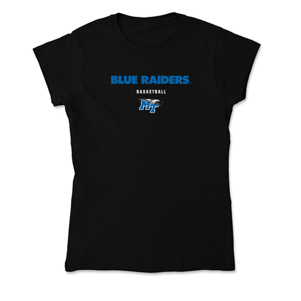 MTSU - NCAA Women's Basketball : Jada Harrison - Soft Style Women’s T-Shirt-0