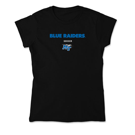 MTSU - NCAA Women's Soccer : Dylan Barnes - Soft Style Women’s T-Shirt-0